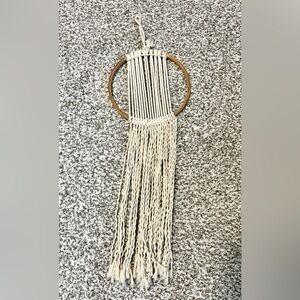 Macramé wall art
